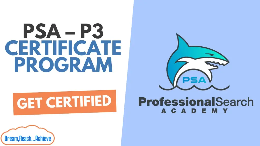 Professional Search Academy PSA-AF