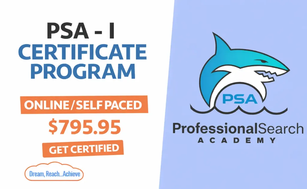 PSA-i Certificate ONLINE / SELF-PACED Program