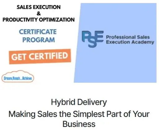 Professional Sales Execution - Hybrid Delivery